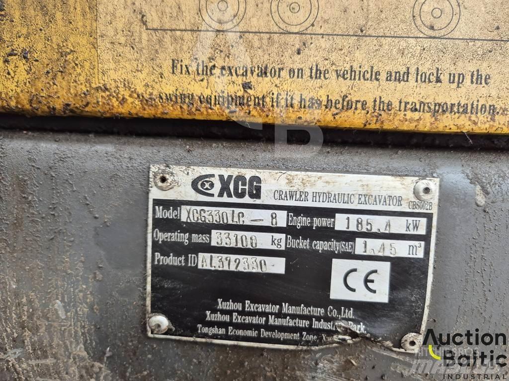 XCG 330LC-8 Gravemaskiner på larvebånd