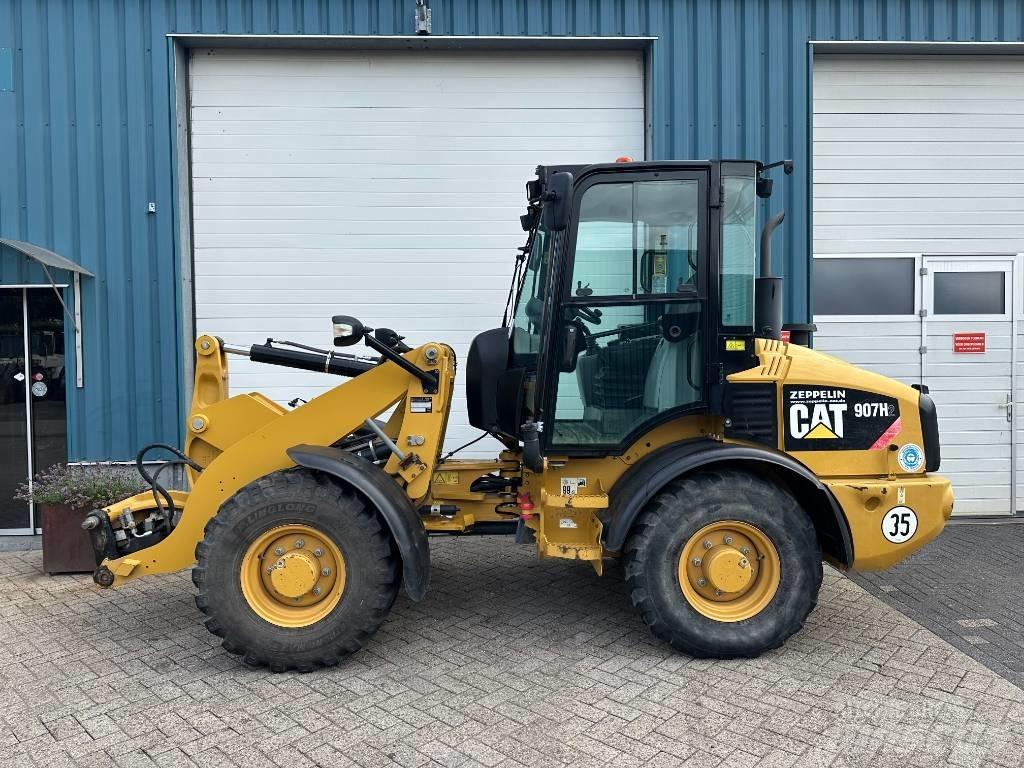 CAT 907 H 2 Læssemaskiner på hjul