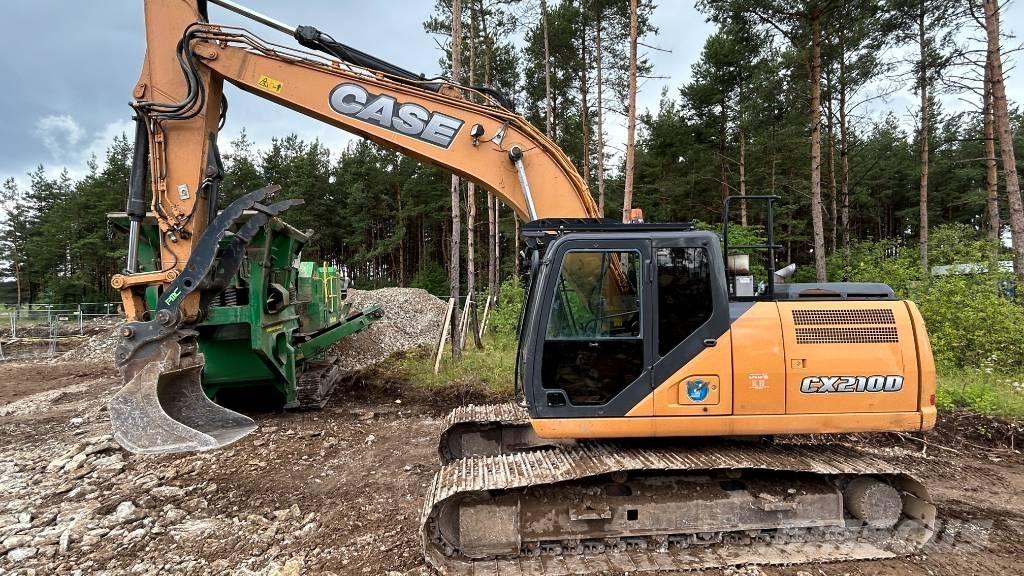 CASE CX 210 D Gravemaskiner på larvebånd