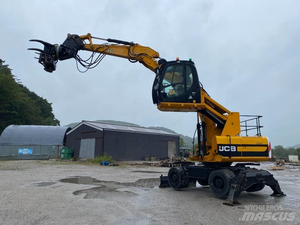 JCB JS 160 W Gravemaskiner på hjul
