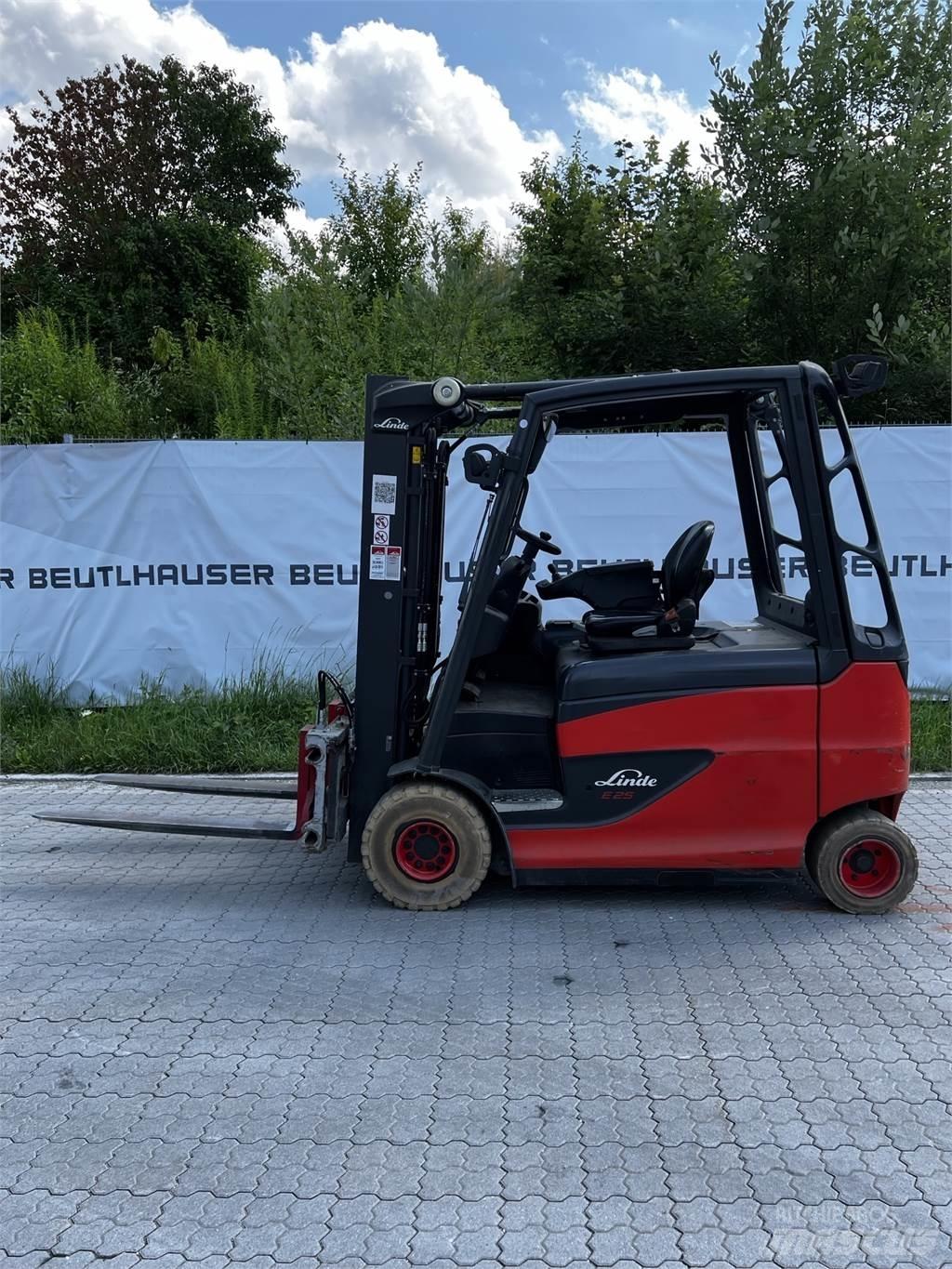 Linde E25/600HL El gaffeltrucks