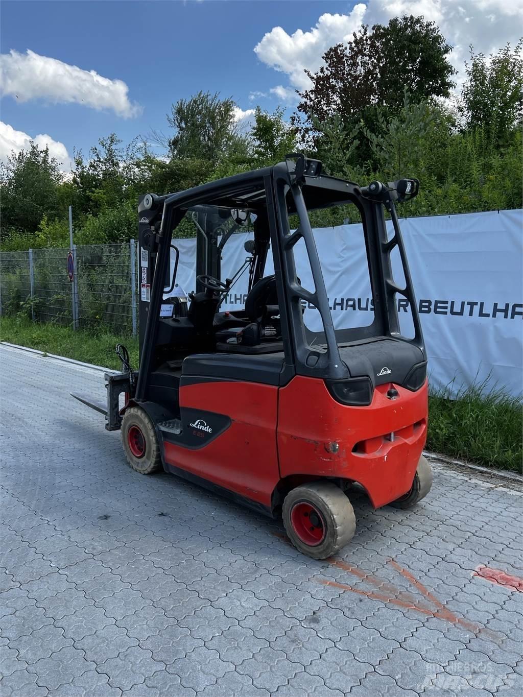 Linde E25/600HL El gaffeltrucks