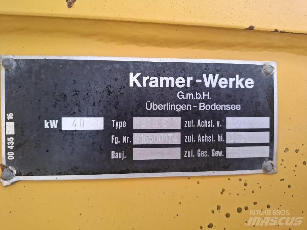 Kramer 316 Rendegravere