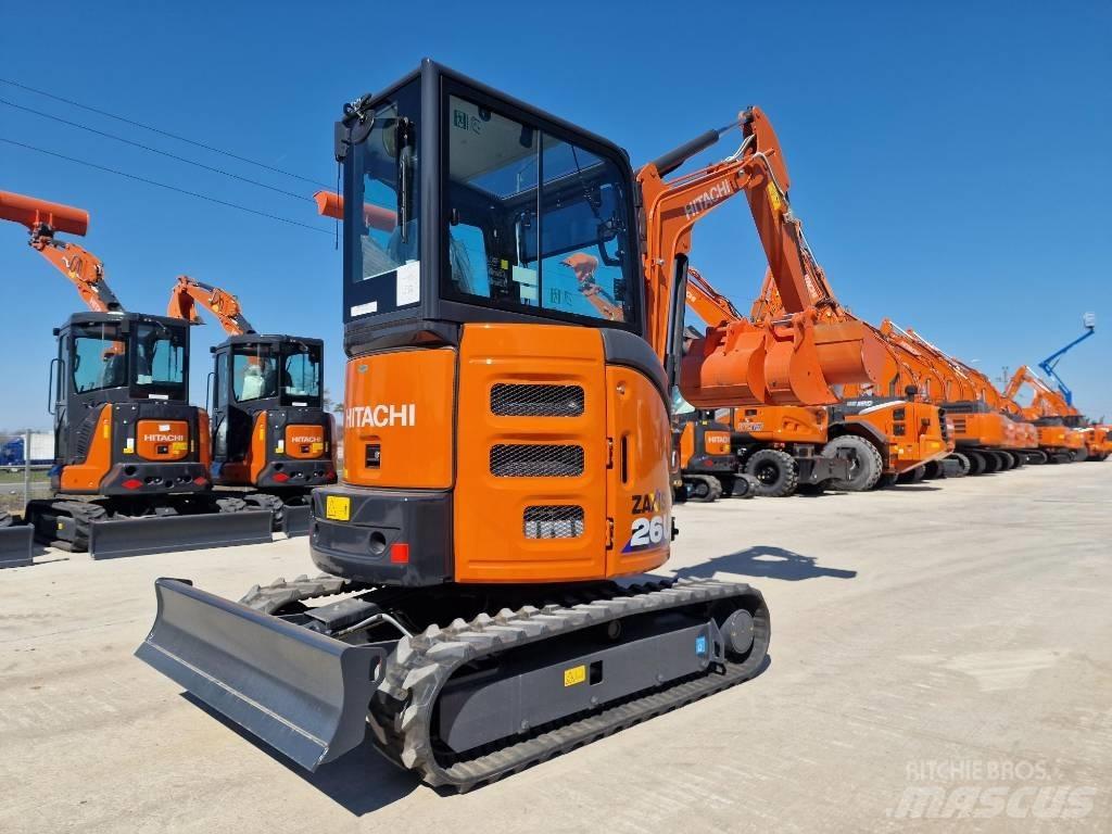 Hitachi ZX 26 U-6 Minigravemaskiner