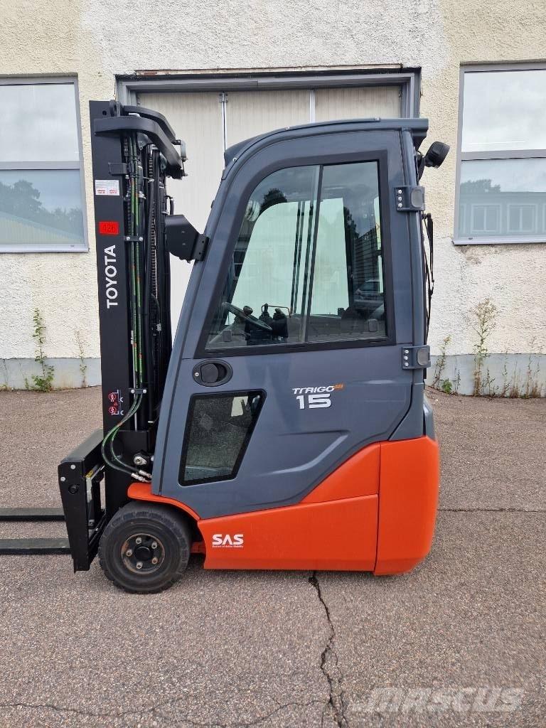 Toyota 8 FBE 15T El gaffeltrucks