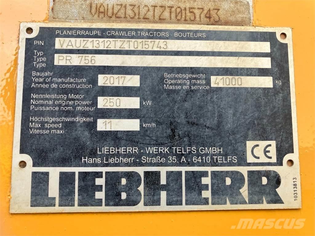 Liebherr PR756 Bulldozer på larvebånd