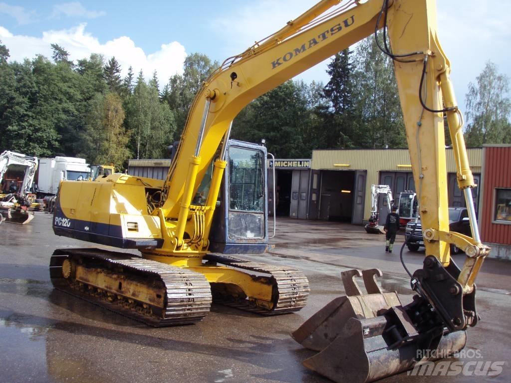 Komatsu PC120-5 Gravemaskiner på larvebånd