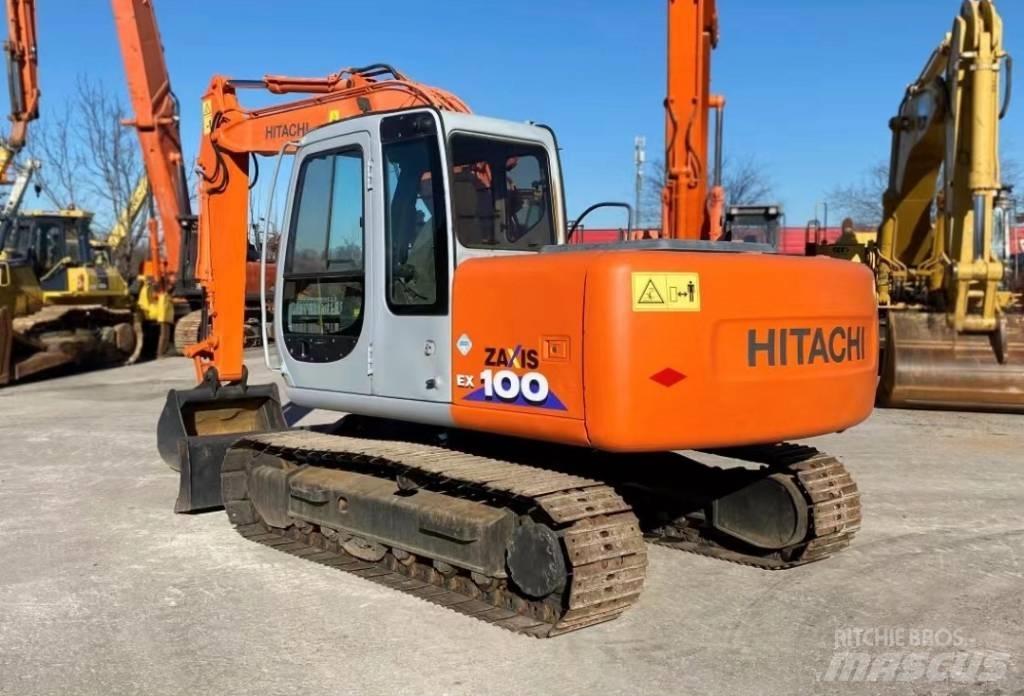 Hitachi EX 100 Gravemaskiner på larvebånd