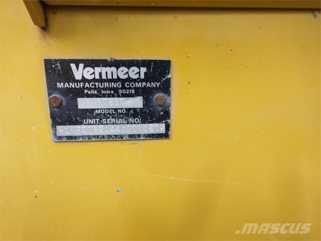 Vermeer RT650 Kædegravere