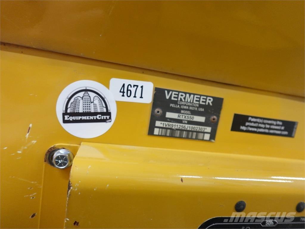 Vermeer RTX550 Kædegravere