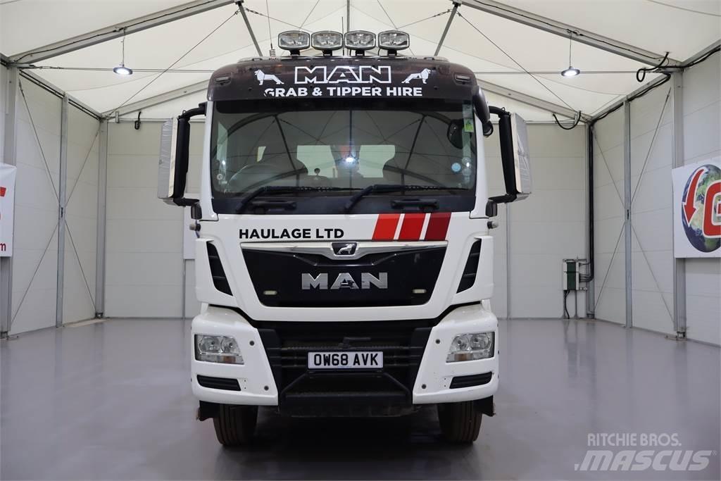 MAN TGS 35.420 GRAB Lastbiler med tip