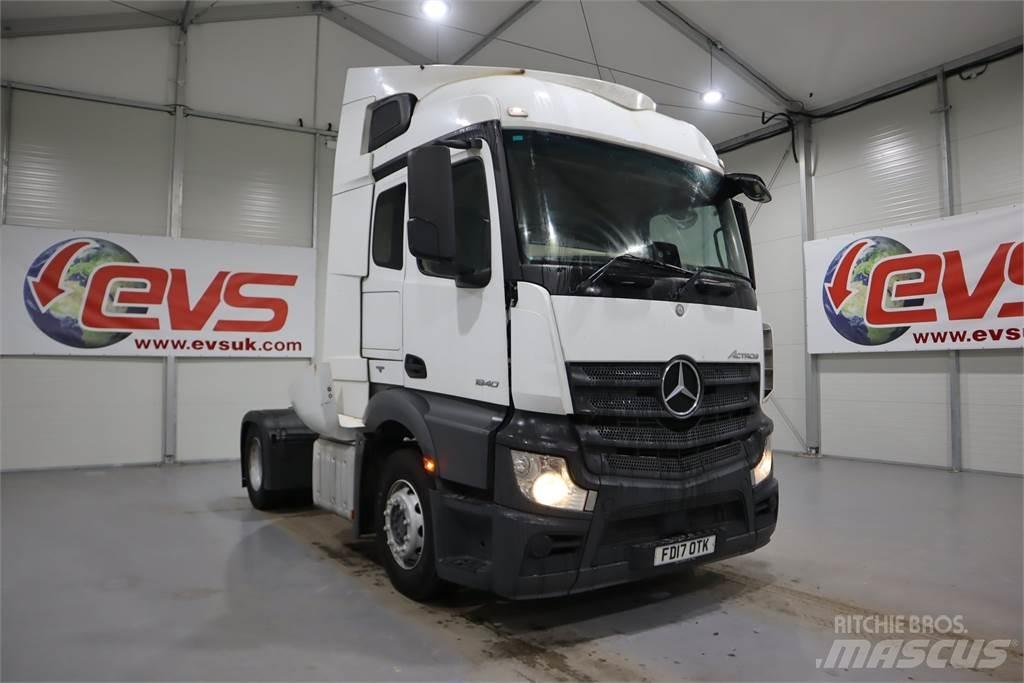 Mercedes-Benz ACTROS 1840 Trækkere