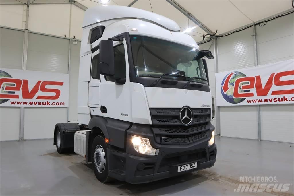 Mercedes-Benz ACTROS 1840 Trækkere