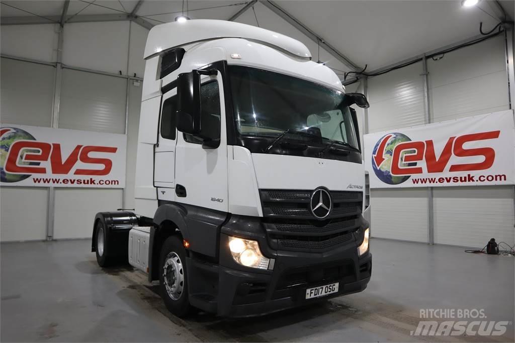 Mercedes-Benz ACTROS 1840 Trækkere