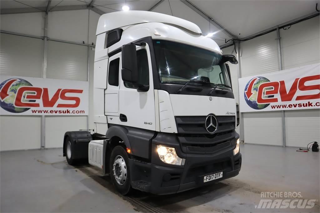 Mercedes-Benz ACTROS 1840 Trækkere