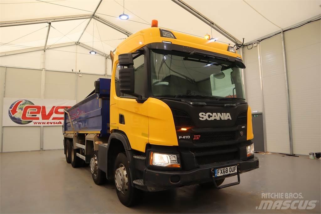 Scania P410 Lastbiler med tip