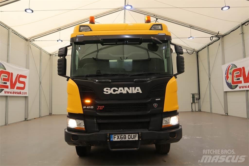 Scania P410 Lastbiler med tip