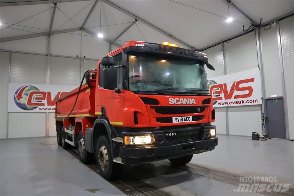 Scania P410 Lastbiler med tip
