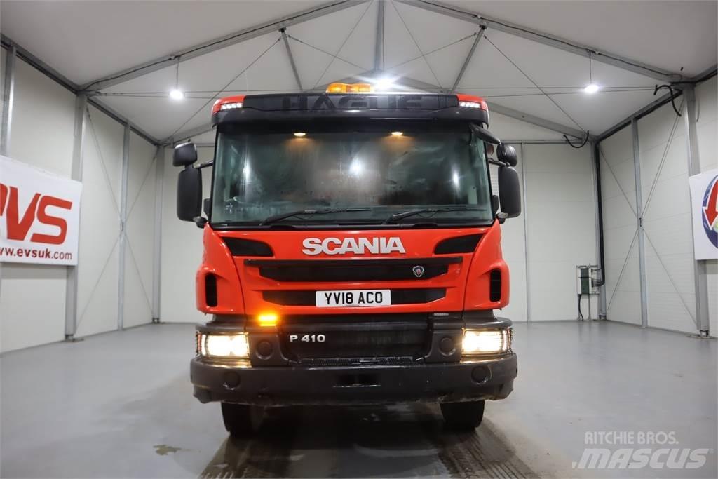 Scania P410 Lastbiler med tip