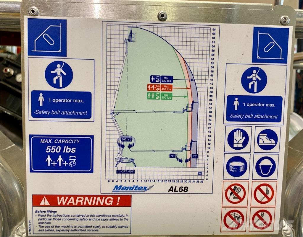 Manitex AL68 Søjlelifte
