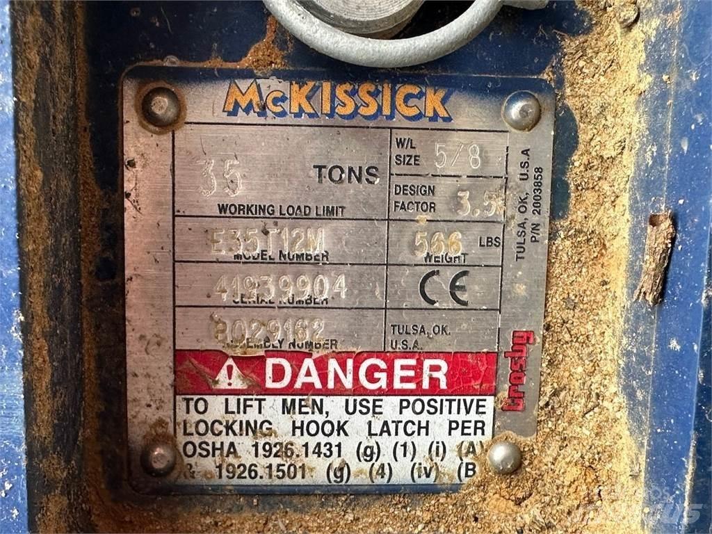  McKissick E35T12M Krandele og udstyr