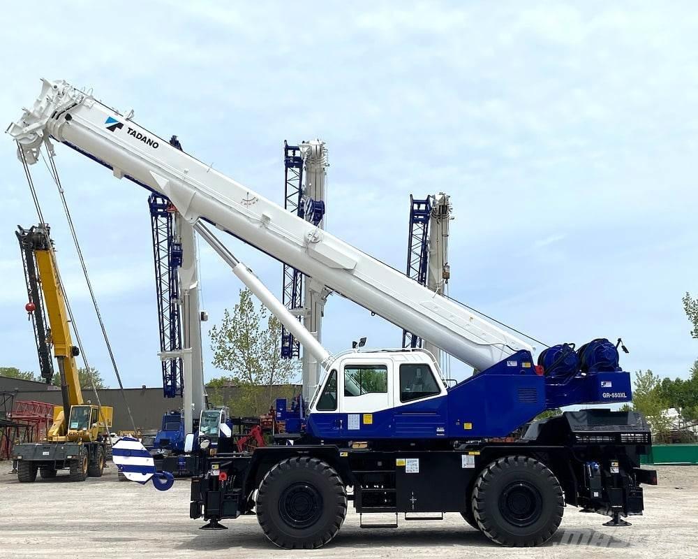 Tadano GR-550XL Kraner til hårdt terræn