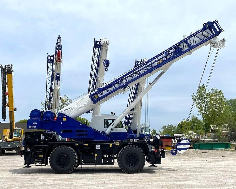 Tadano GR-550XL Kraner til hårdt terræn