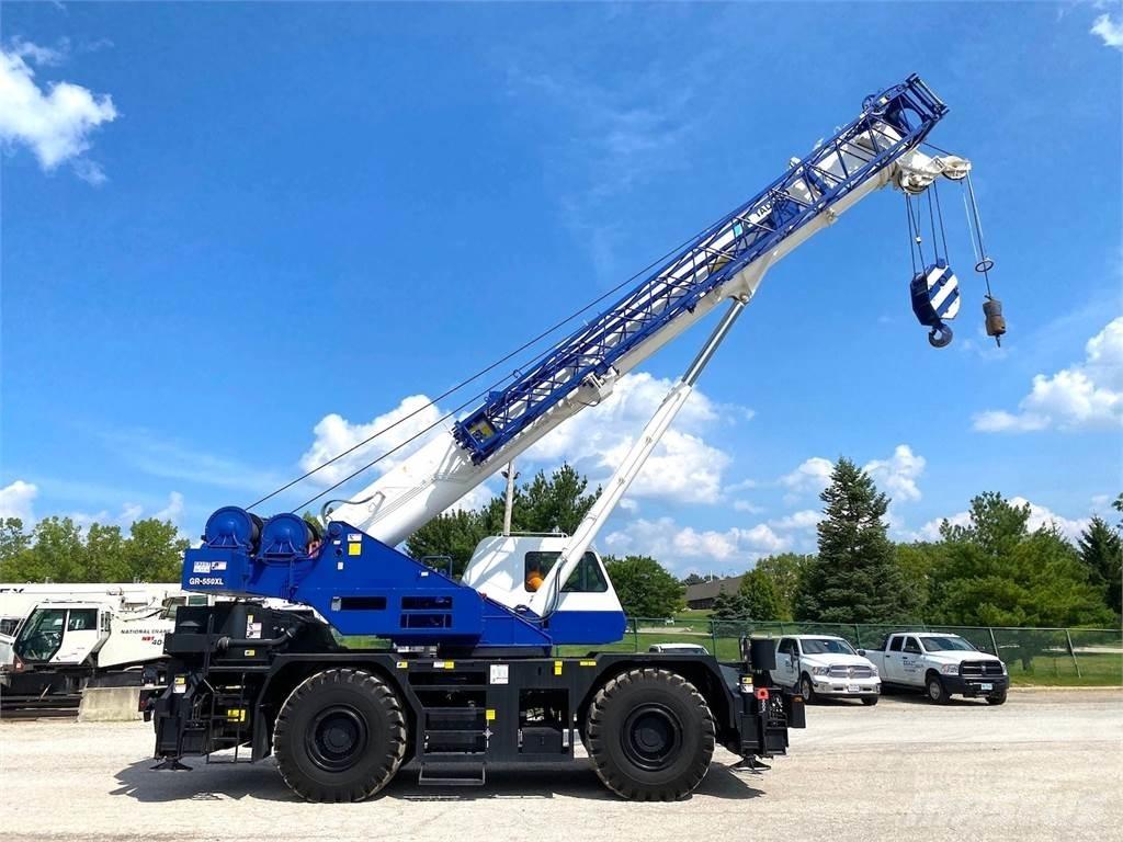 Tadano GR-550XL-3 Kraner til hårdt terræn