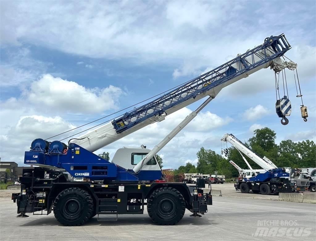 Tadano GR-550XL-3 Kraner til hårdt terræn