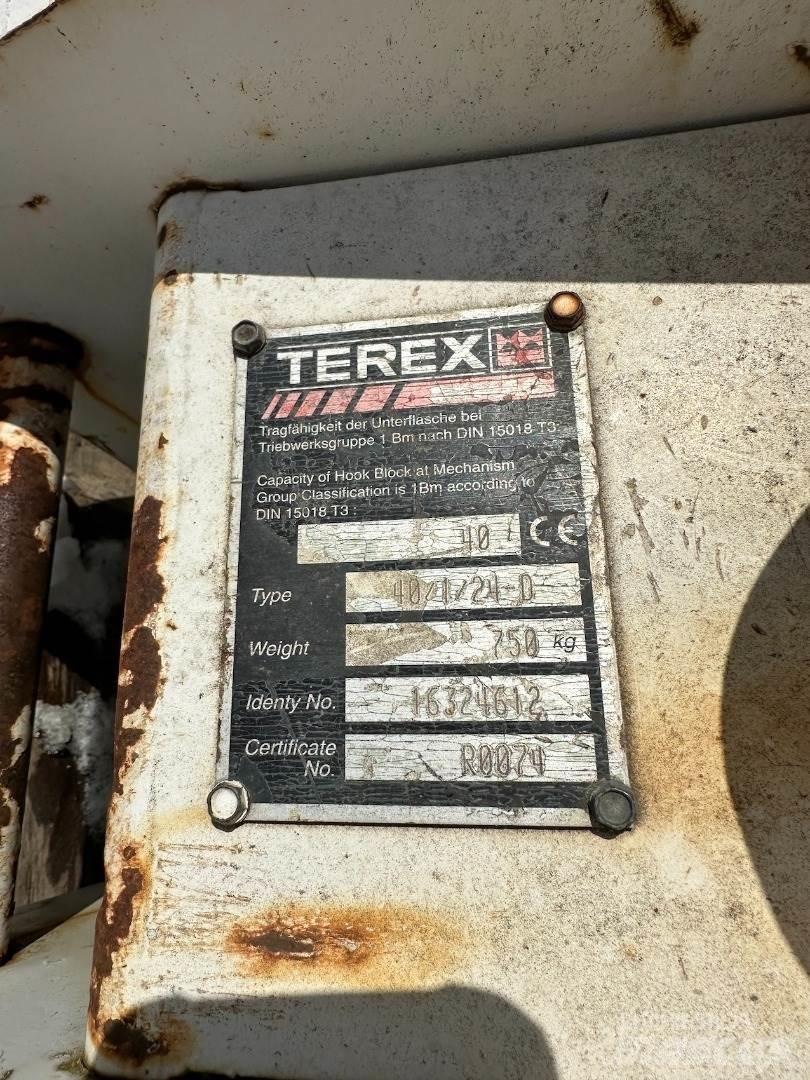 Terex 16324612 Krandele og udstyr