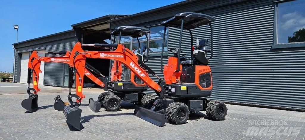 Wolf HFT 15 Minigravemaskiner