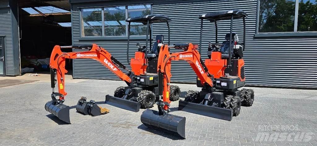 Wolf HFT 15 Minigravemaskiner
