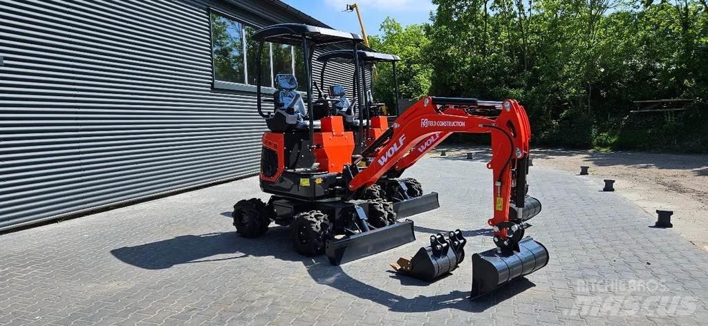 Wolf HFT 15 Minigravemaskiner