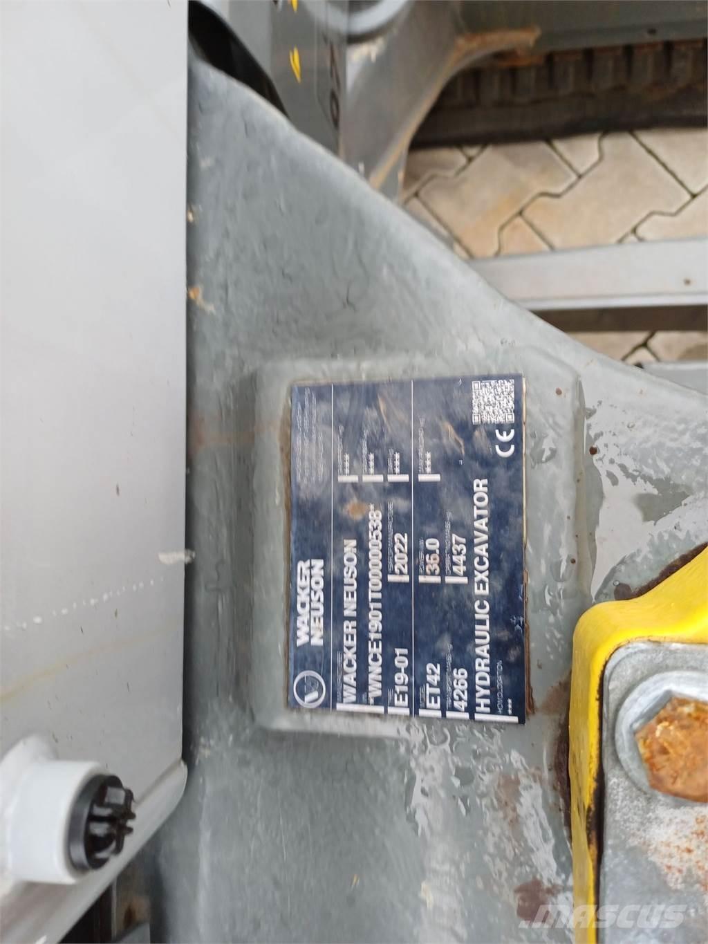 Wacker Neuson ET42 Gravemaskiner på larvebånd