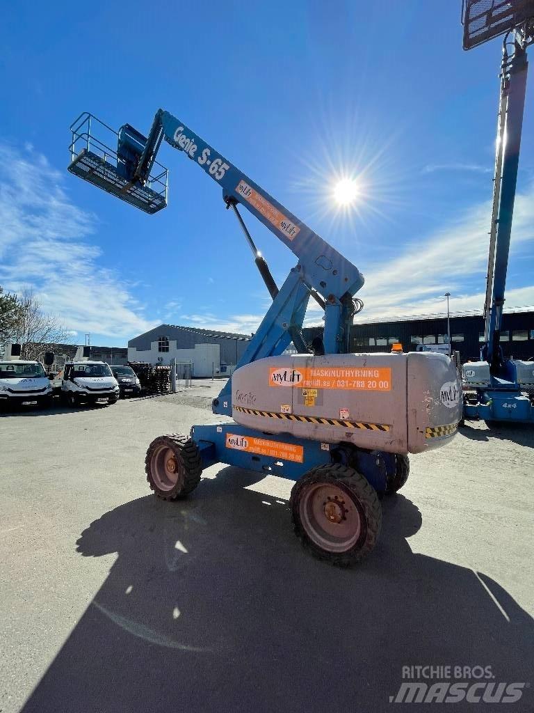 Genie S65 Bomlifte med knækarm