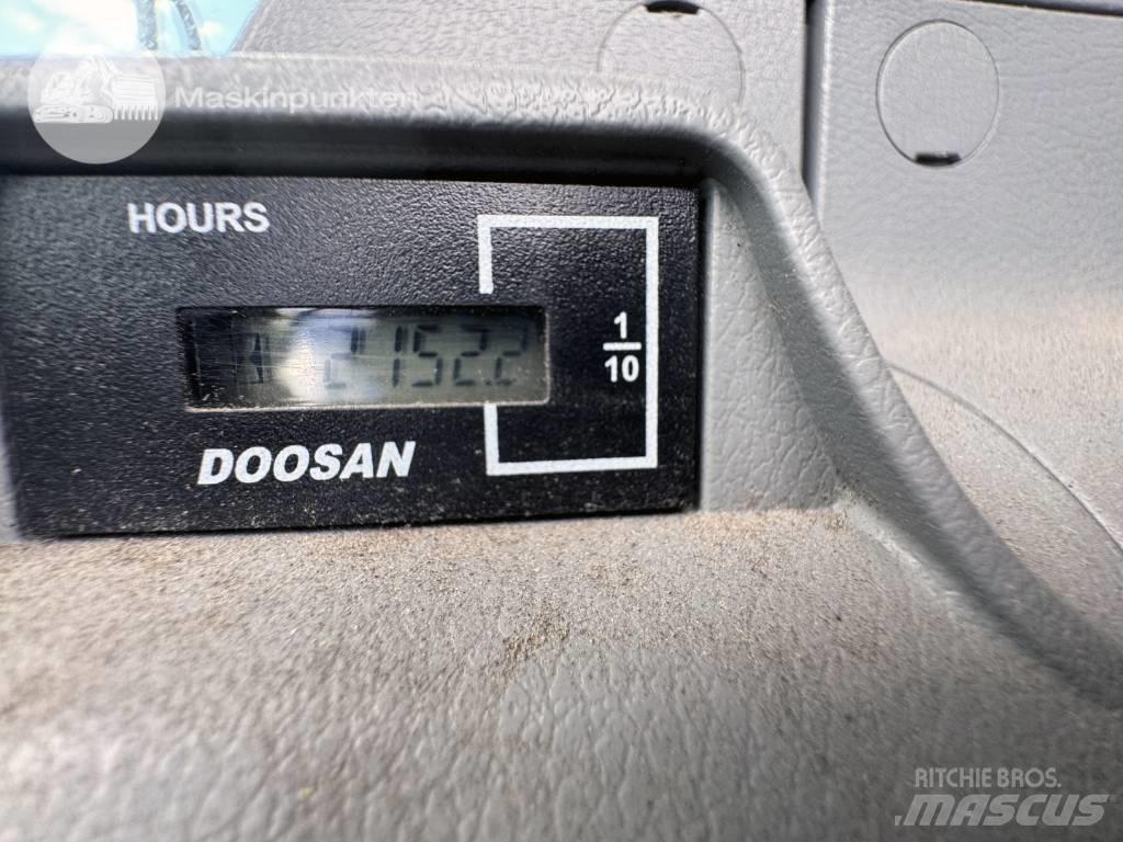 Doosan DX 160 W Gravemaskiner på hjul
