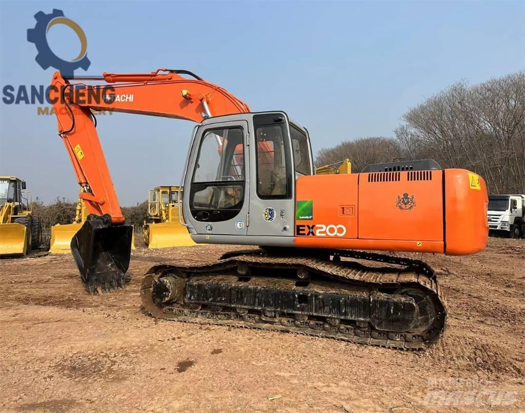 Hitachi EX 200 Gravemaskiner på larvebånd