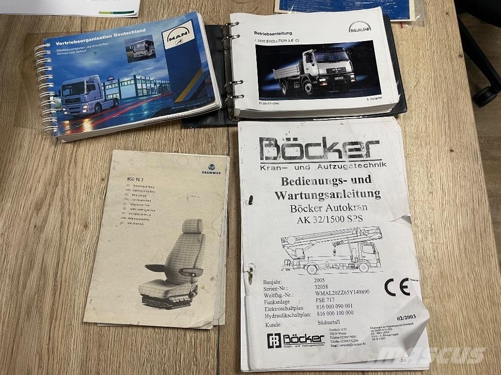 Böcker AK 32/1500 Kraner til alt terræn