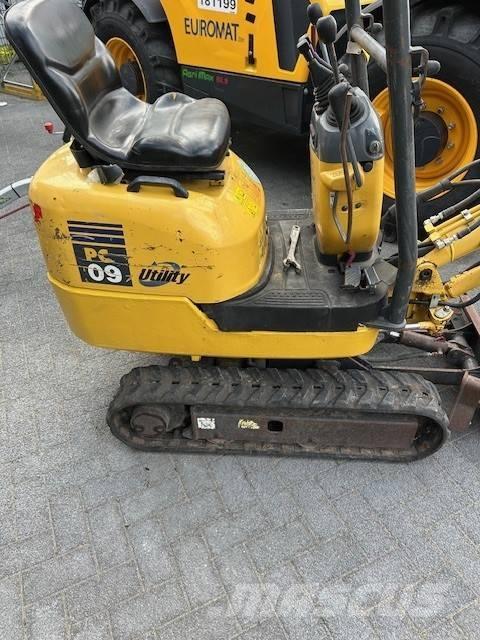 Komatsu PC09-1 Minigravemaskiner