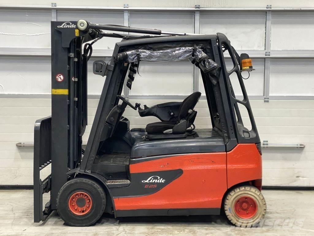 Linde E25L El gaffeltrucks