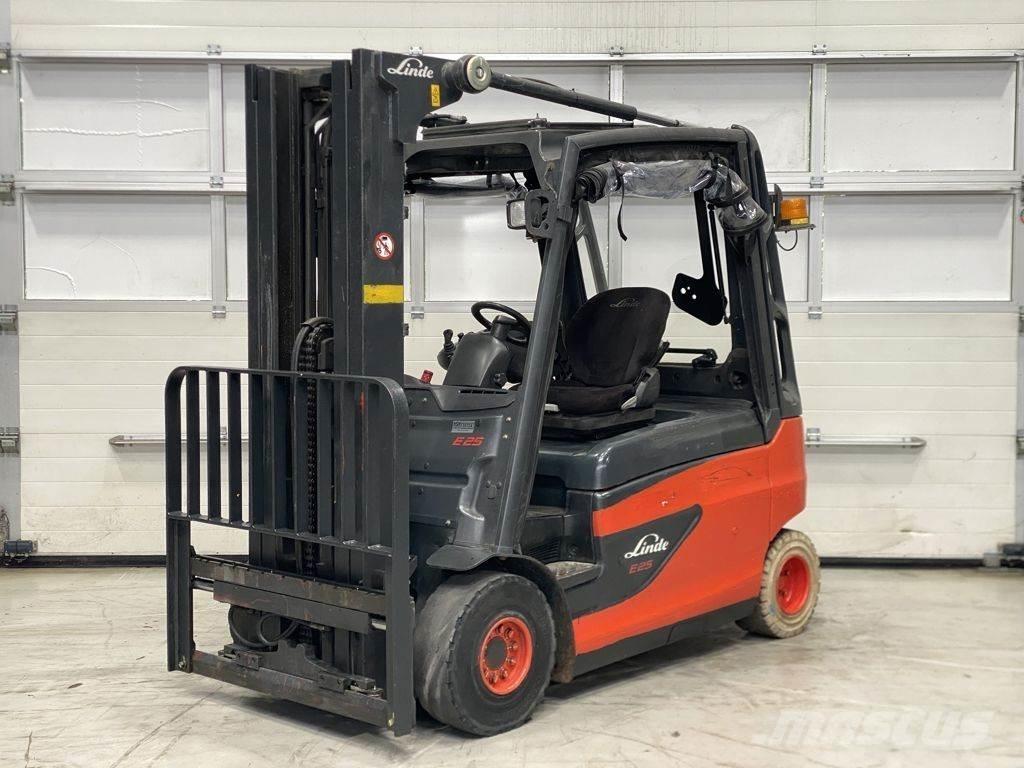 Linde E25L El gaffeltrucks