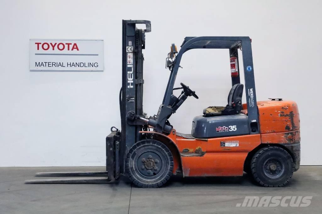 Heli CPCD35 Diesel gaffeltrucks