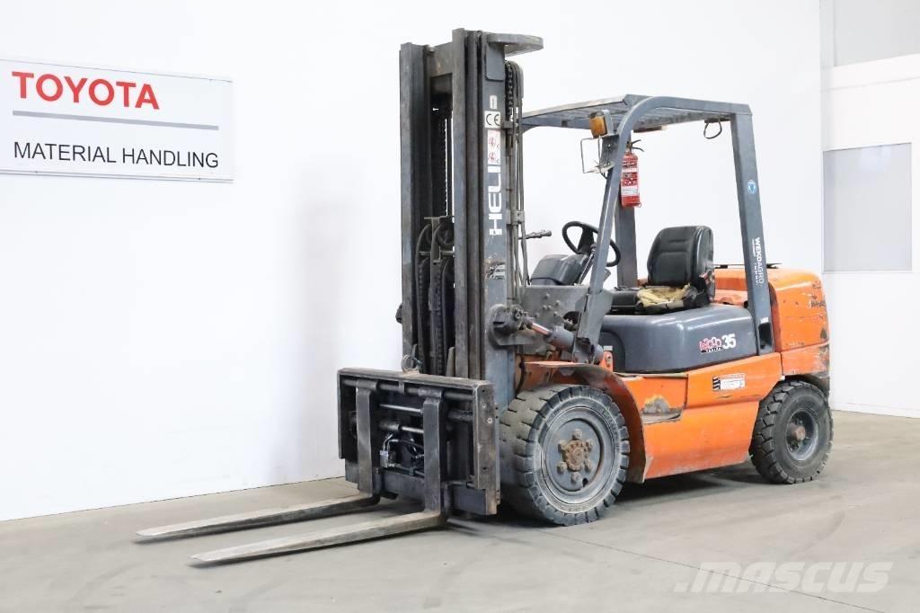 Heli CPCD35 Diesel gaffeltrucks