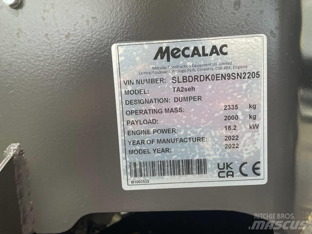 Mecalac TA2SEH Terrængående lastbiler