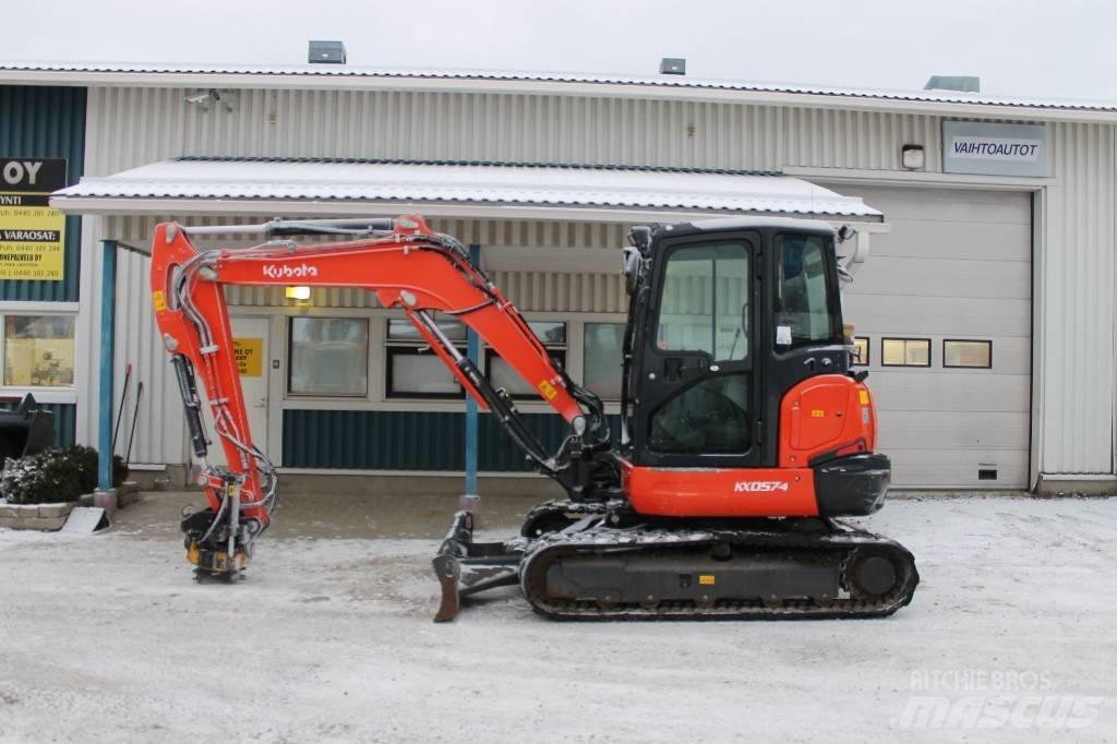 Kubota kx57-4 Minigravemaskiner
