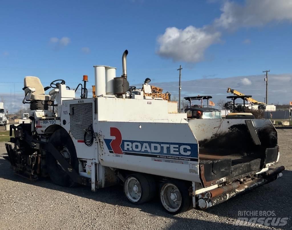 Roadtec RP190 Asfaltudlæggere