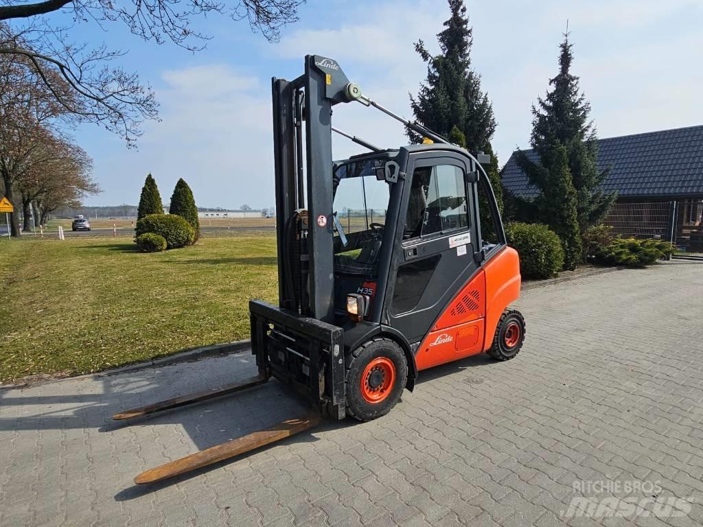 Linde H 35 D Diesel gaffeltrucks