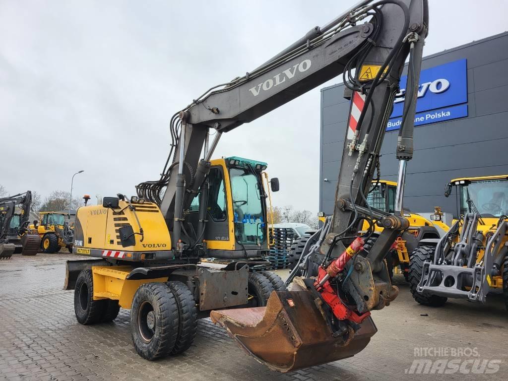 Volvo EW160B Gravemaskiner på hjul