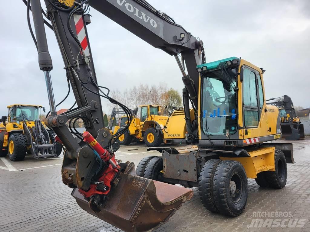 Volvo EW160B Gravemaskiner på hjul