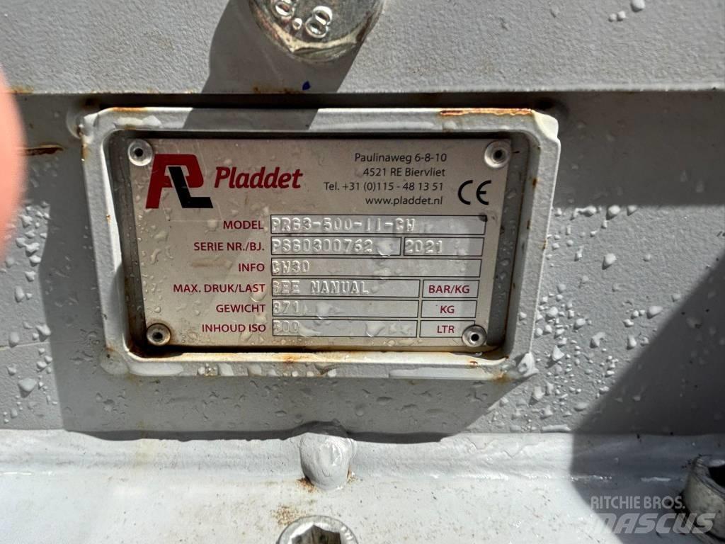 Pladdet PRG3-500 Gribere